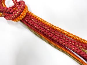 正絹　手組帯締め